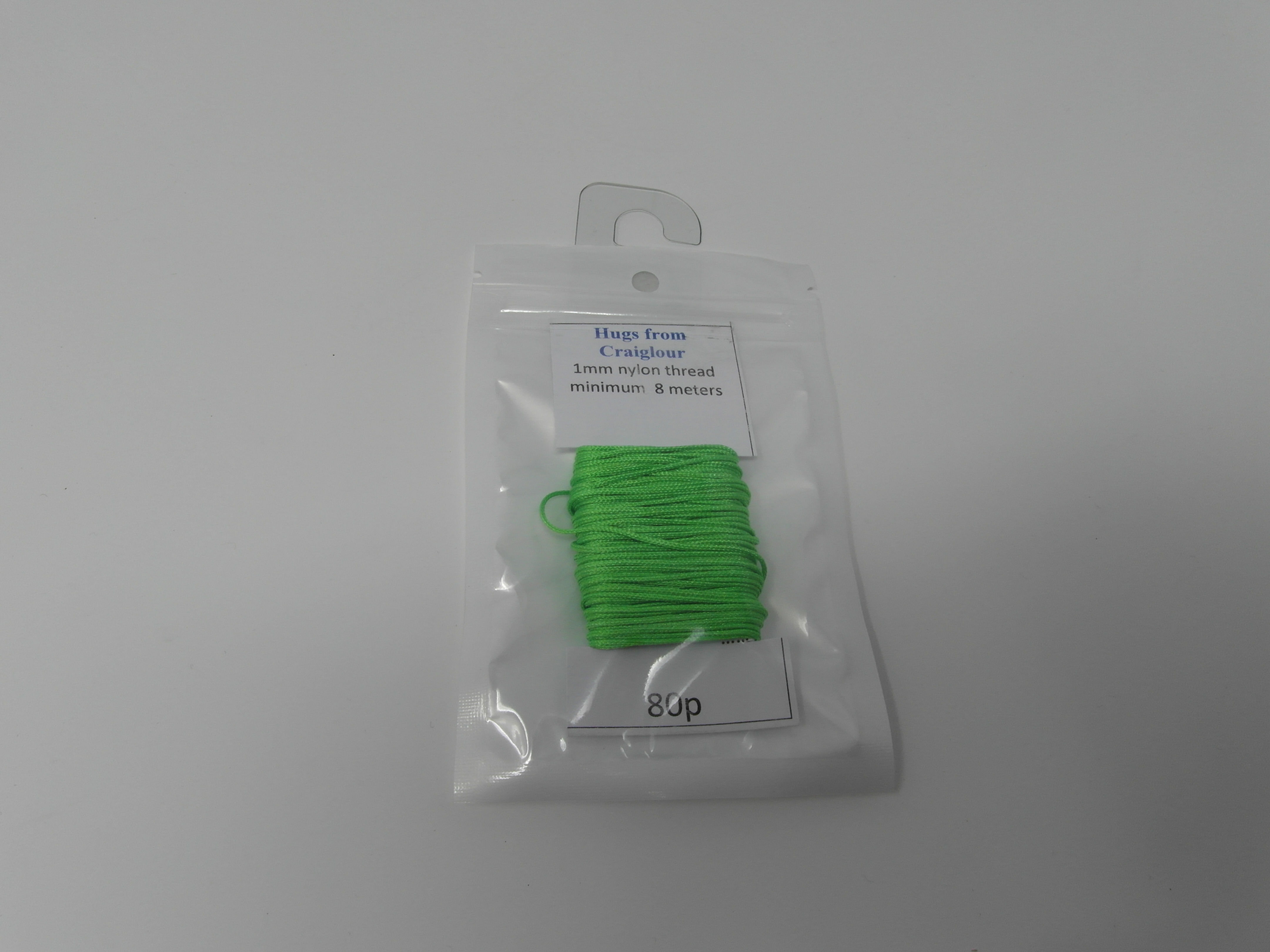 Green 1mm nylon thread