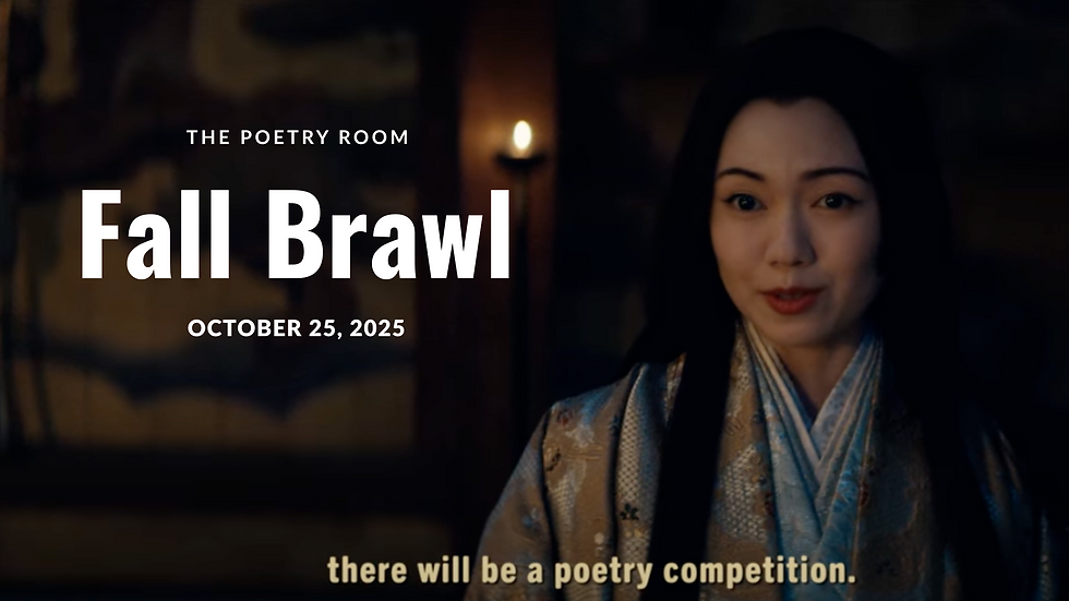 The Poetry Room Presents: Fall Brawl