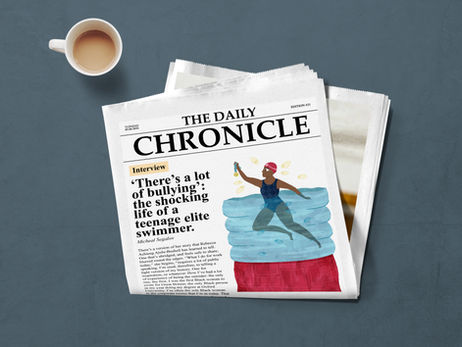 Spot illustration for a newspaper article