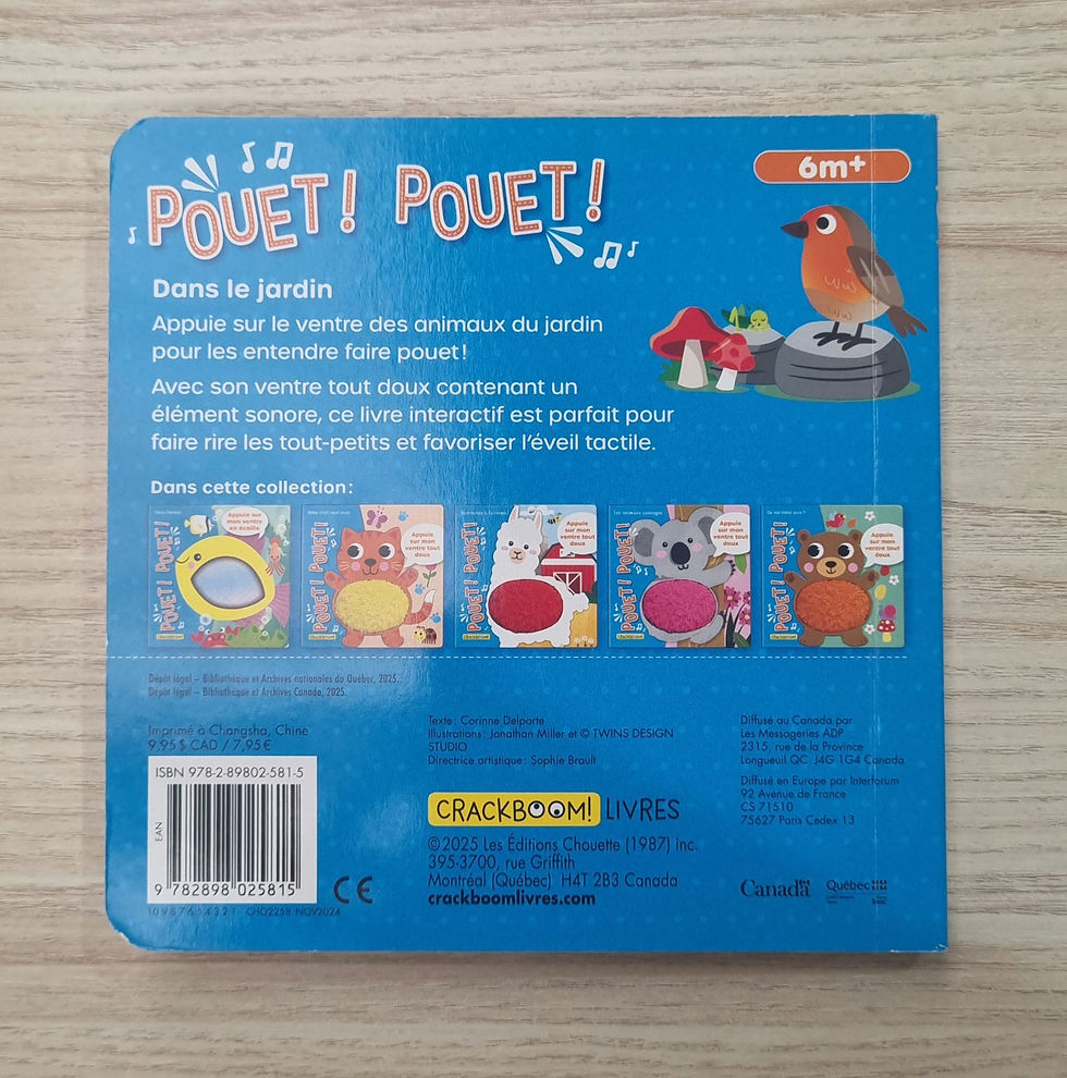 Miniature : Pouet ! Pouet ! Dans le jardin
