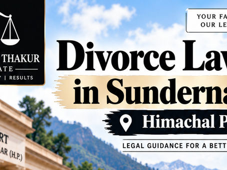 Divorce Lawyer in Sundernagar Himachal Pradesh