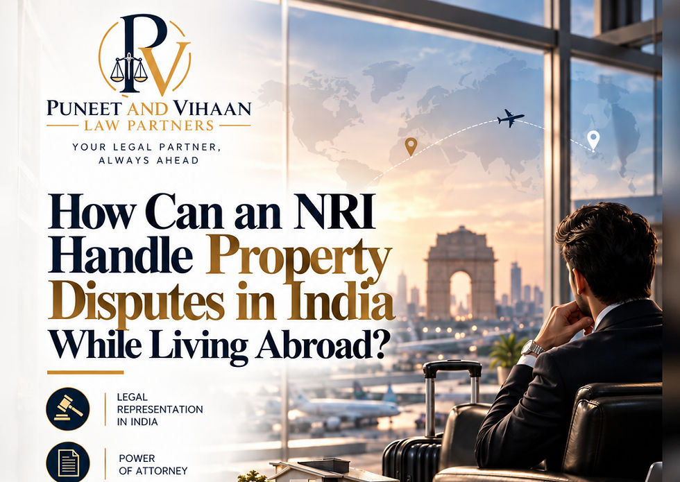 How Can an NRI Handle Property Disputes in India While Living Abroad?