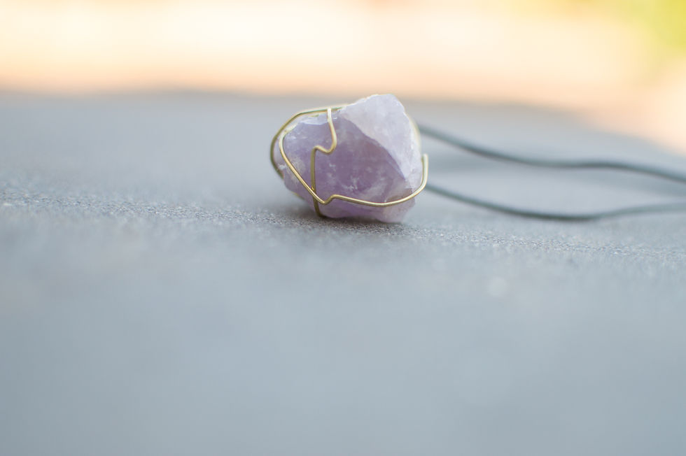 Thumbnail: Personalized Crystal Necklace