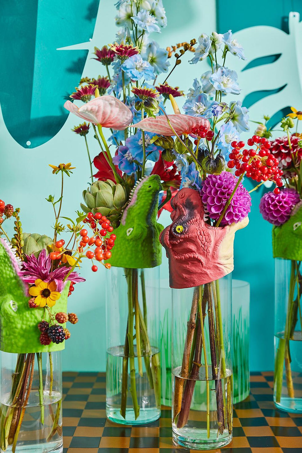 Floral design with humor