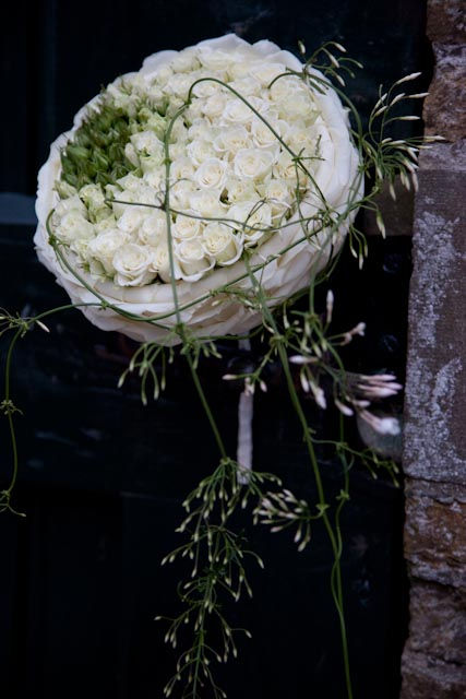 Bridal bouquet with mini roses
