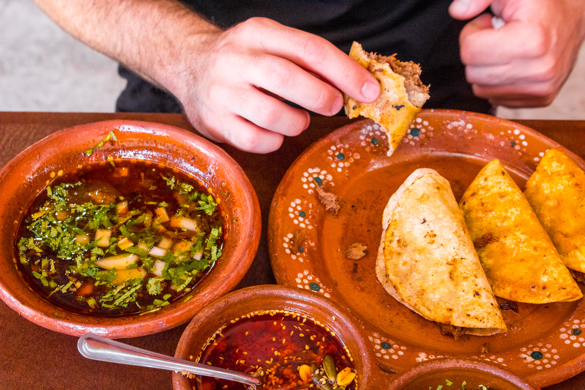 Arranged Food and Objects
