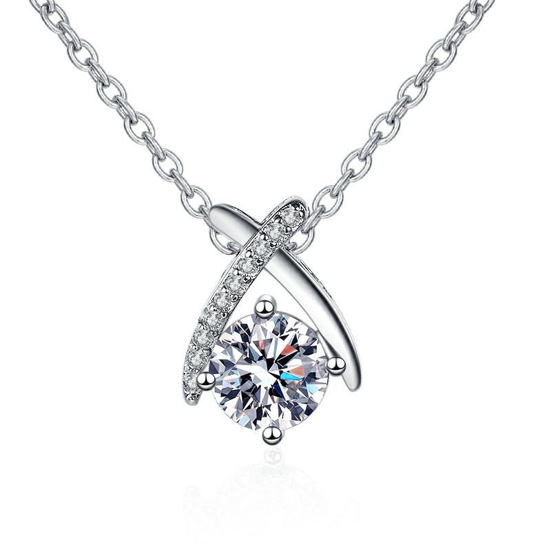 Miniatura: Élise Crystal Grace Necklace