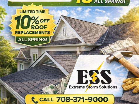 Spring Roof Replacement Deals Are Here 🌸 Call 708-371-9000 for a Free Estimate Today!