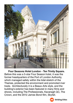Four Seasons Hotel London - Ten Trinity Square.