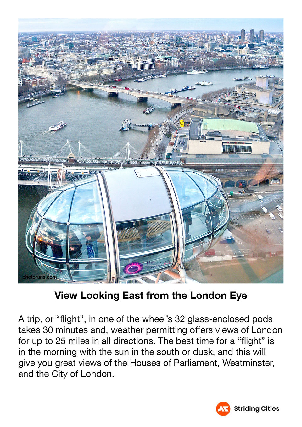 View from the London Eye