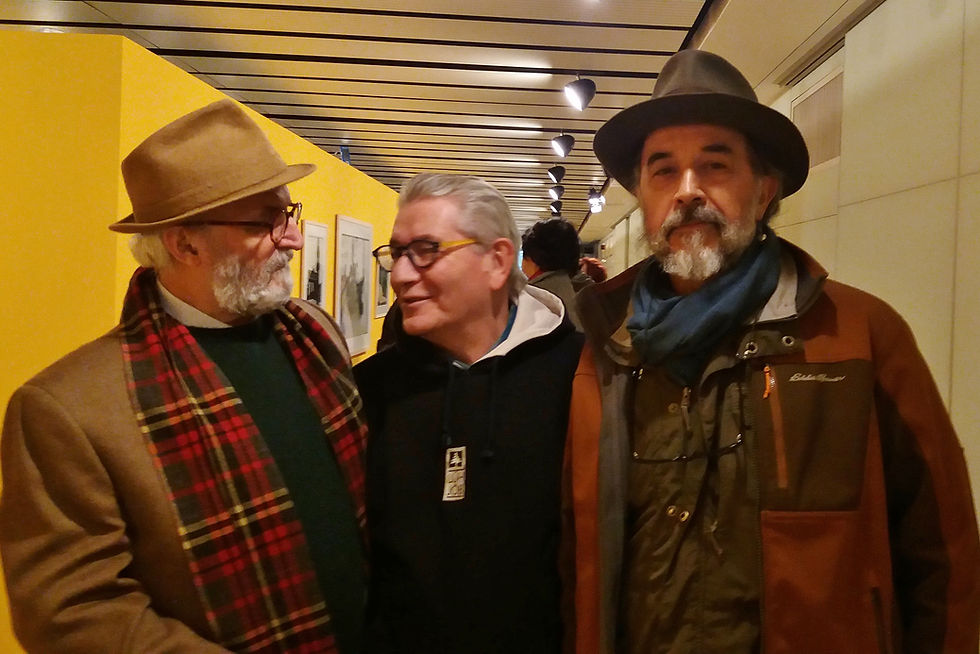 Rubens Fernandes Junior,Emidio Luisi e Valdir Cruz