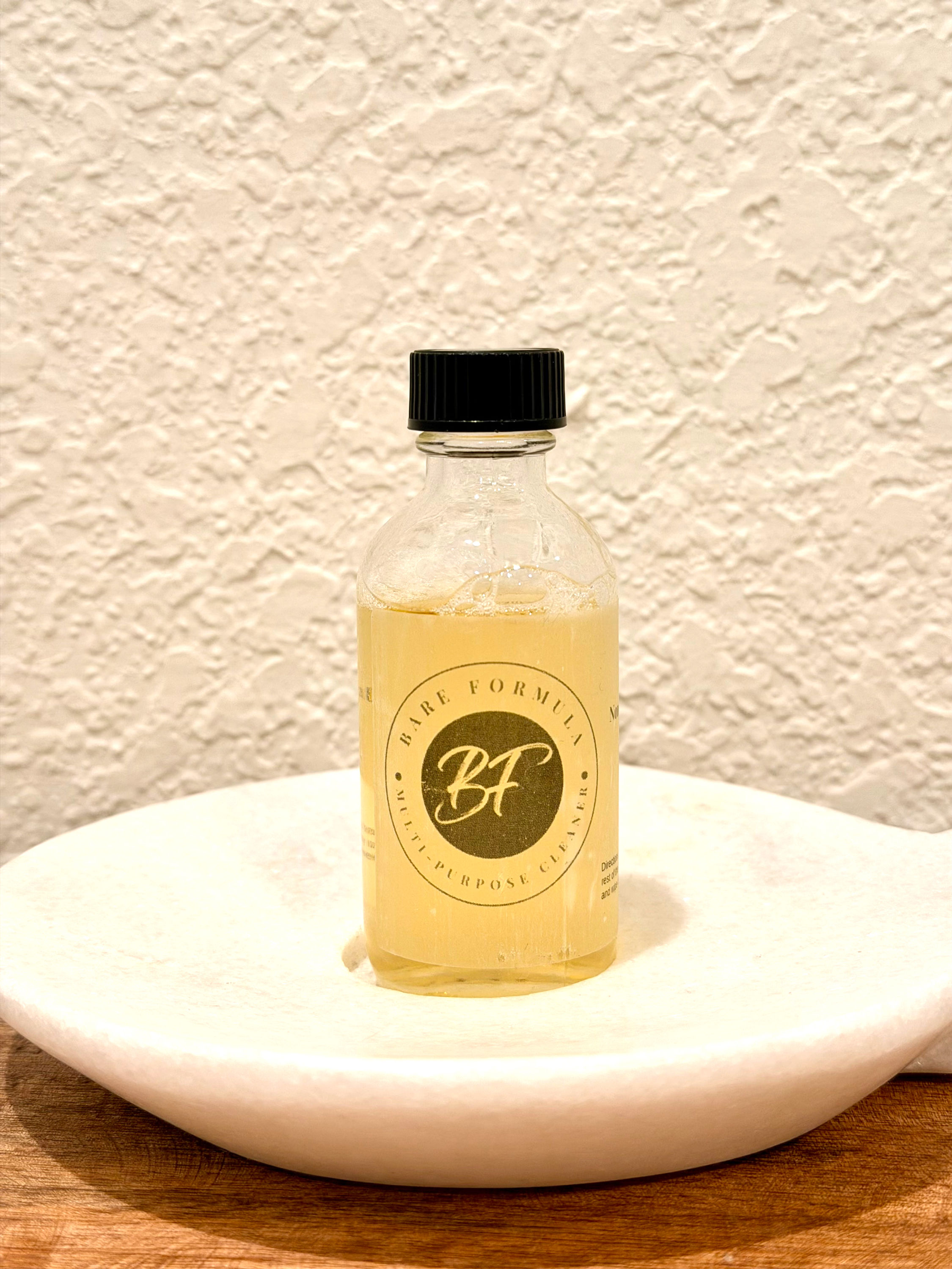 Bare Formula 2oz Concentrate Glass Bottles