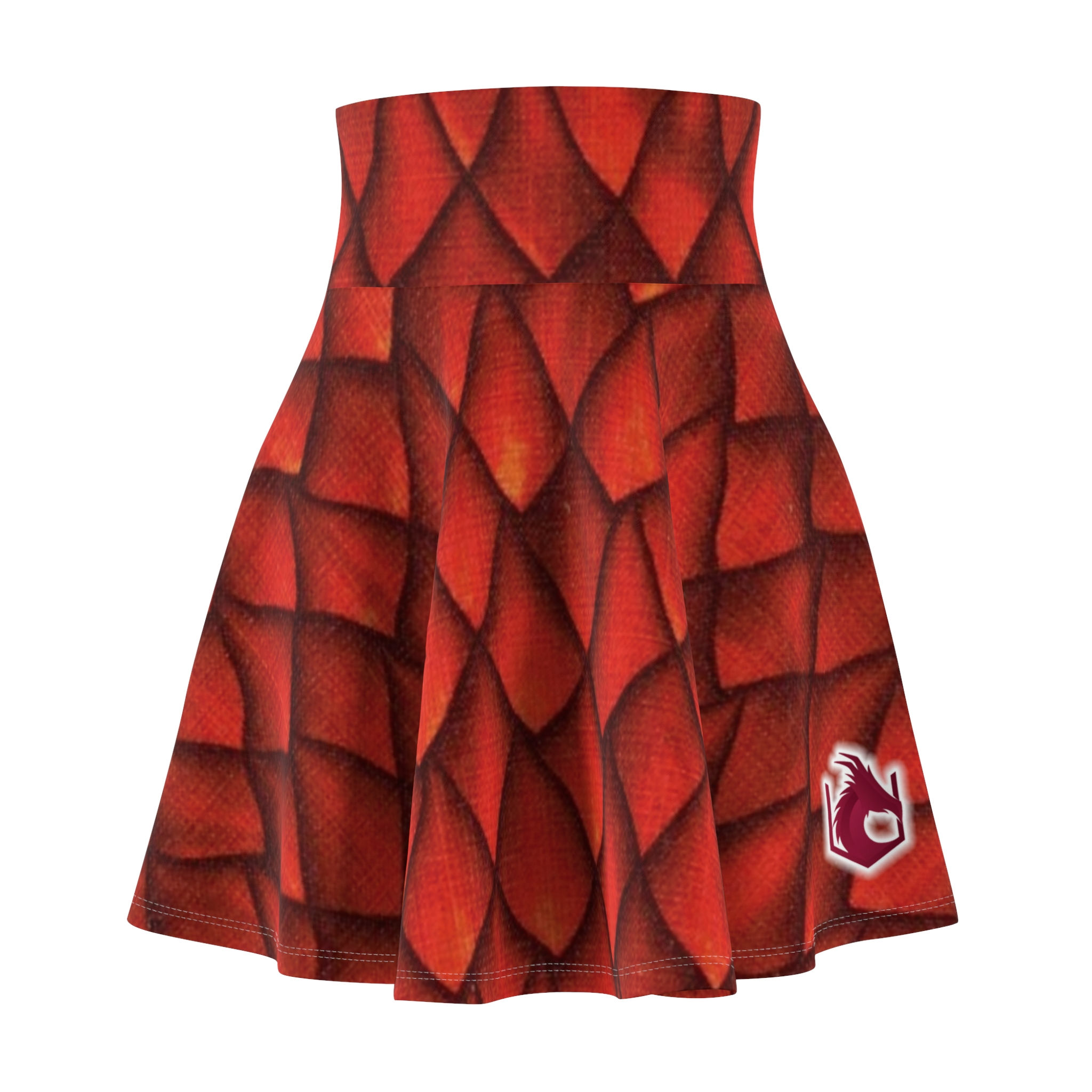 Red Scale Skirt