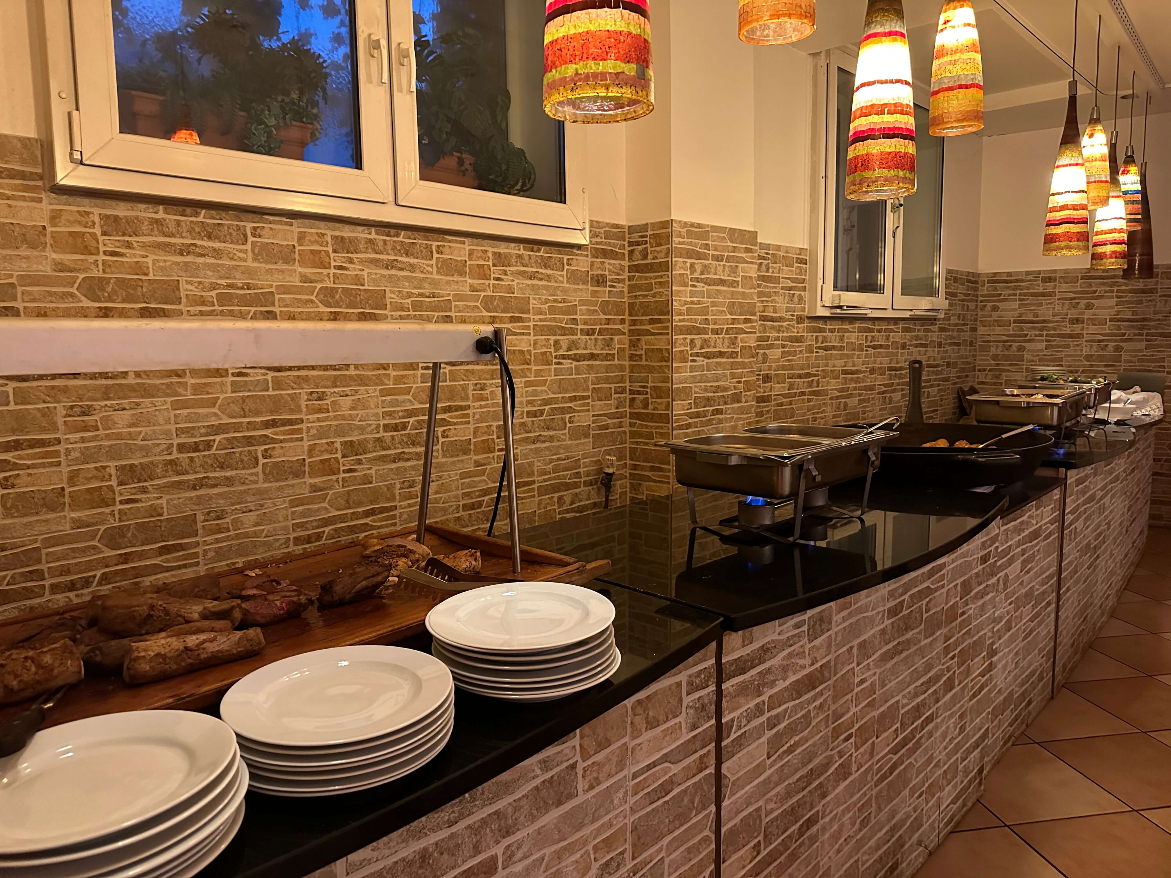 Hotel Burbaum in Waltrop - Hochzeit Dorftenne - Dinner Buffet
