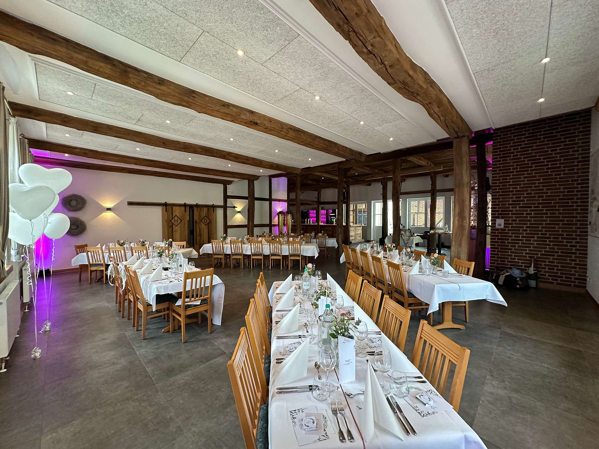 Frenking Tenne Hochzeit Saal 2