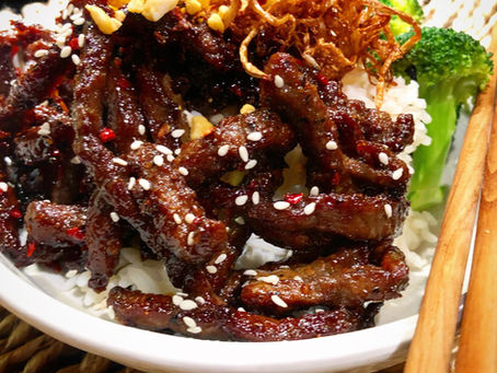 Crispy Sesame and Honey Beef