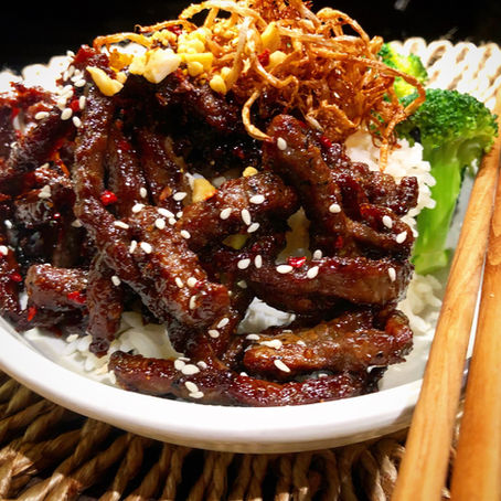 Crispy Sesame and Honey Beef