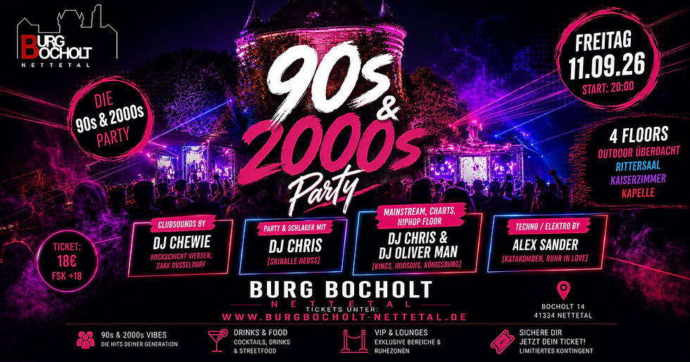 XXL 90s & 2000s Party