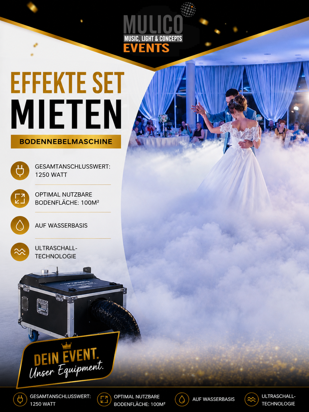 Effekt Set 3 – Bodennebelmaschine