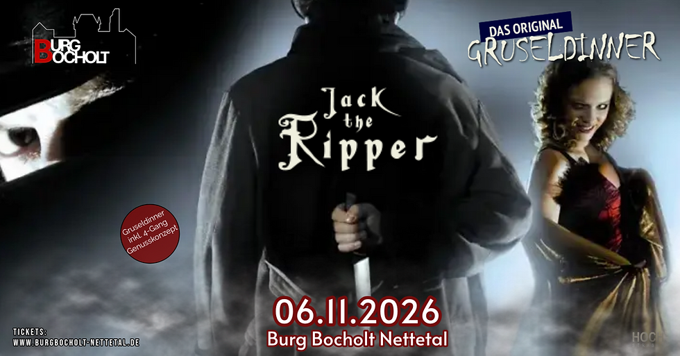 Grusel Dinner Show - Jack the Ripper