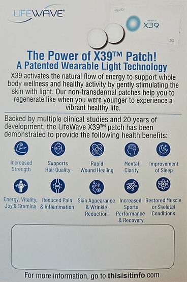power of X39