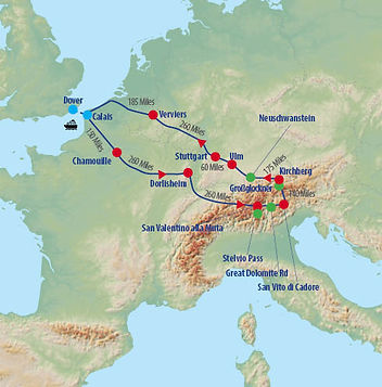 Tour map