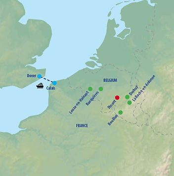 Tour map
