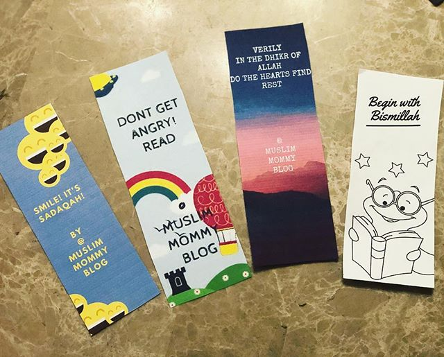printable islamic bookmarks
