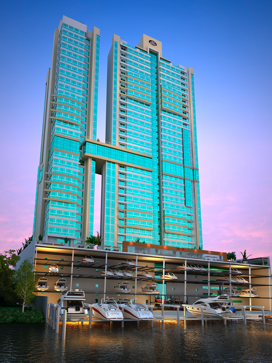 The Only Property to offer a Private Marina in Latin America