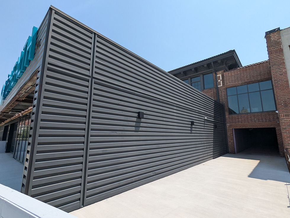 Commercial Building Exterior Construction