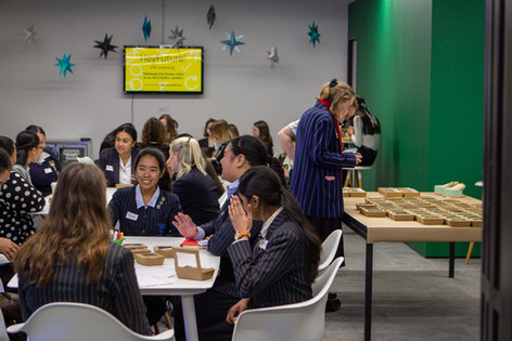 Arrival at The Mind Lab