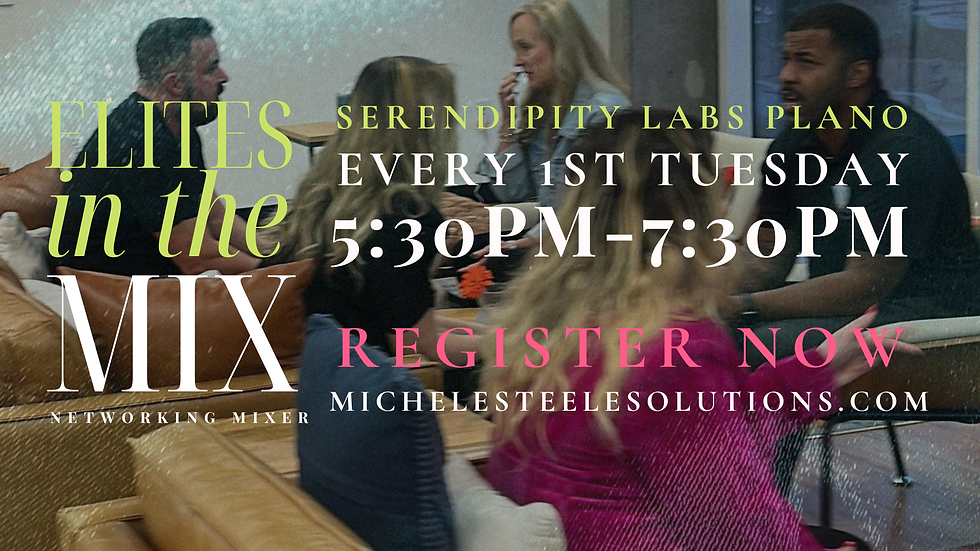 MAY -ELITES In The MIX - ELEVATED NETWORKING EXPERIENCES