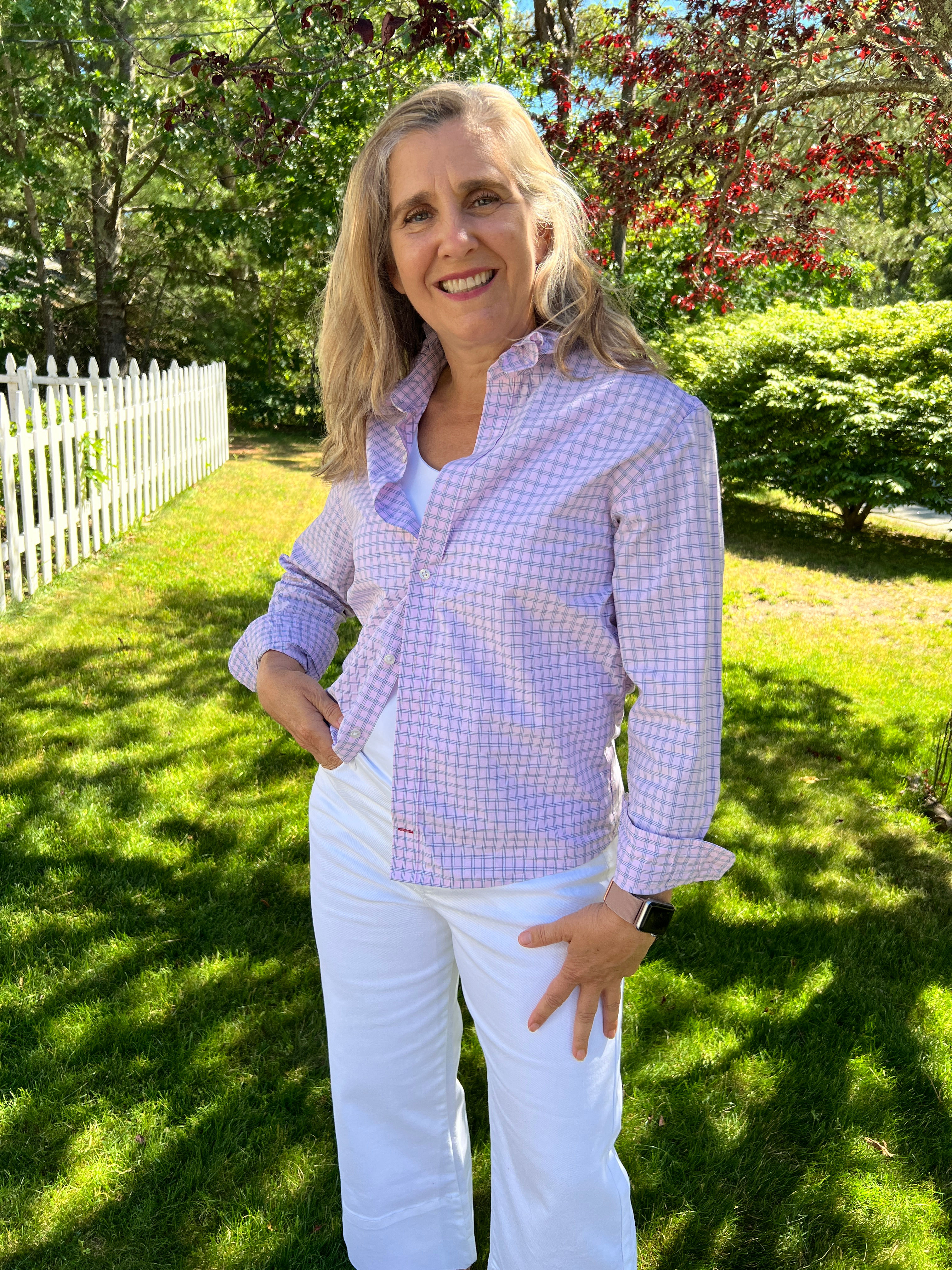 Ruffled Shirt (S) - Upcycled #4002