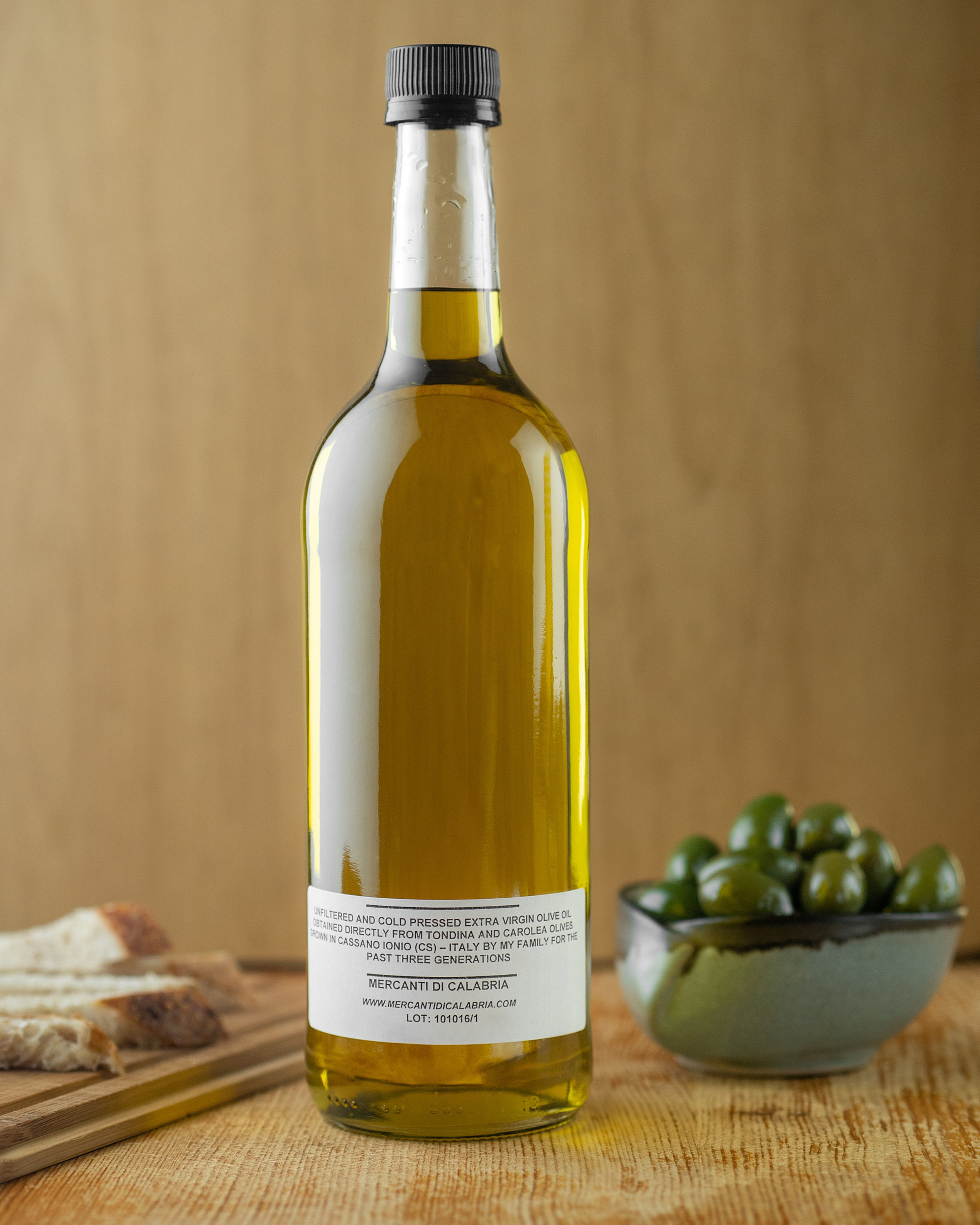 Cold Pressed Unfiltered Extra Virgin Olive Oil 750ml
