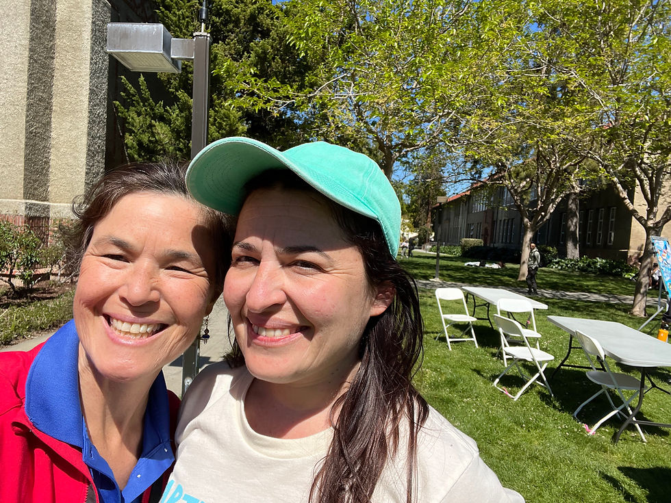 Costanza and Deb at SJSU