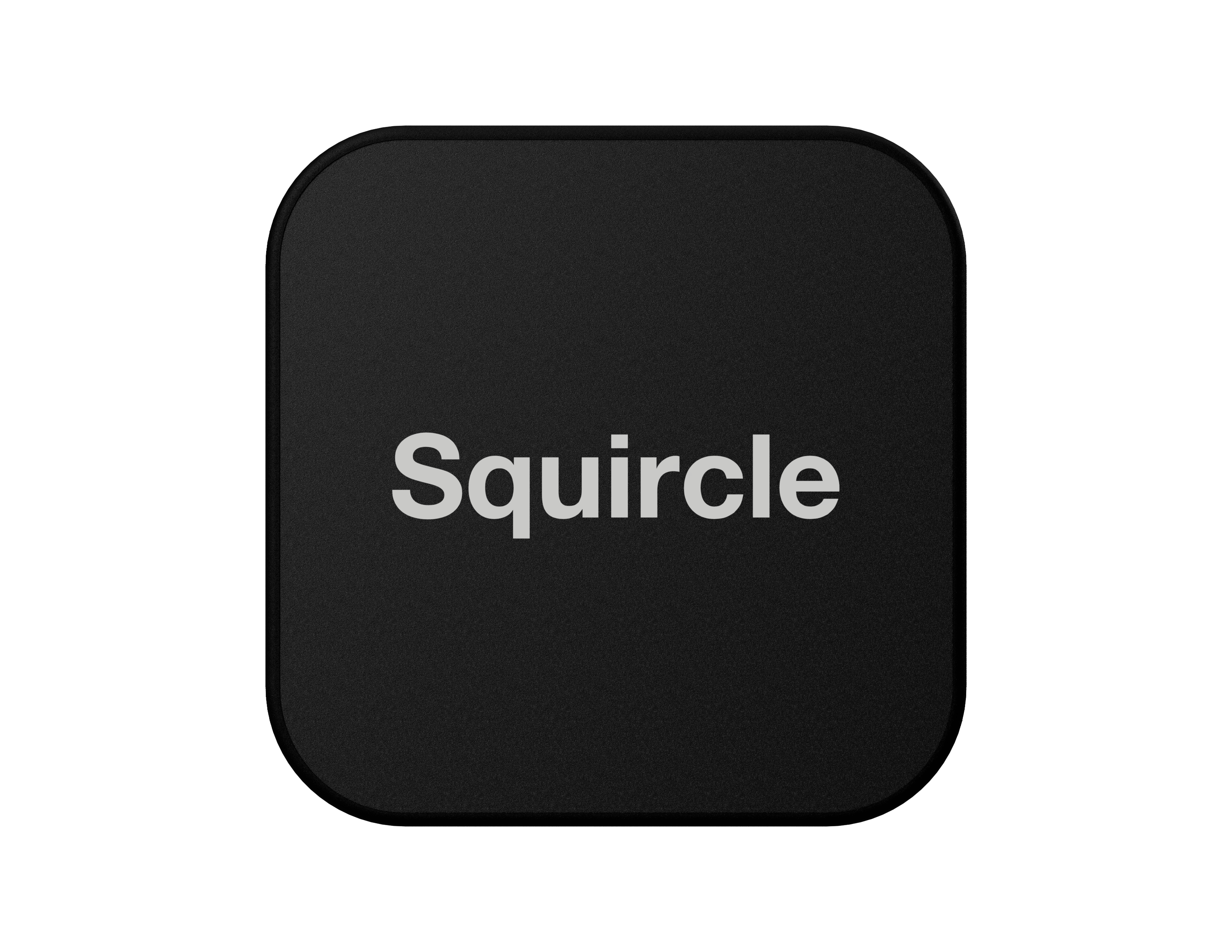 Squircle 01 - Carbon Black