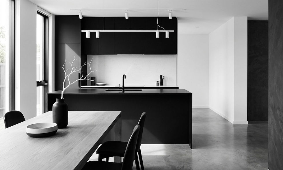 Designing Minimalist Spaces Using Monochrome Surface Palettes