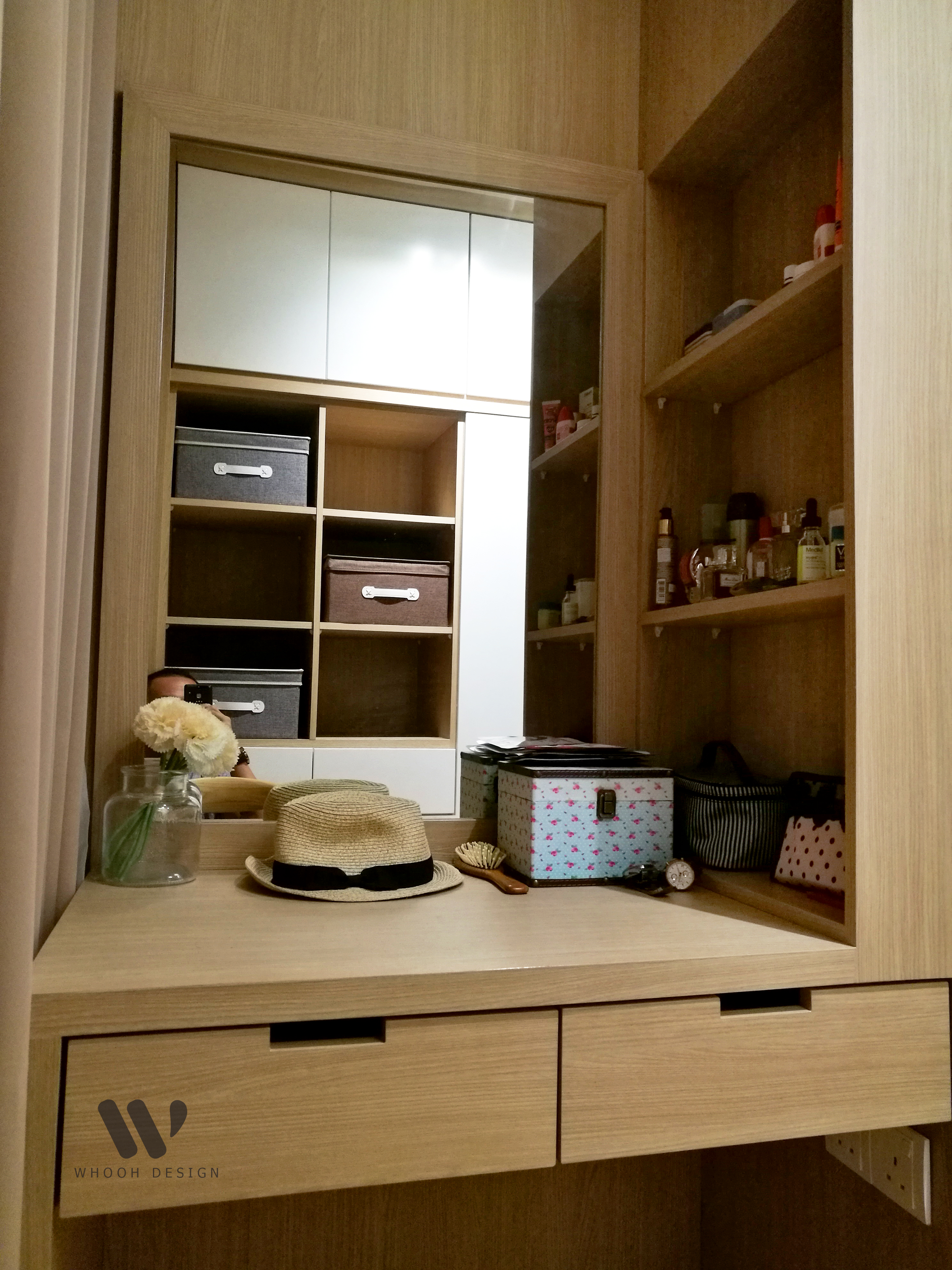 muji dresser table
