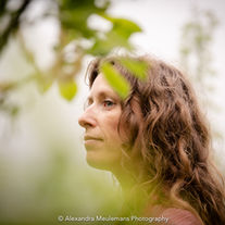 Photothérapie de femme druidesse