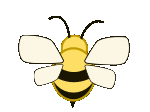 Flying Bee by ClxZero.gif