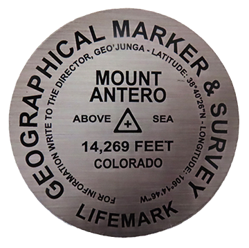 Mt. Antero Geo marker magnet