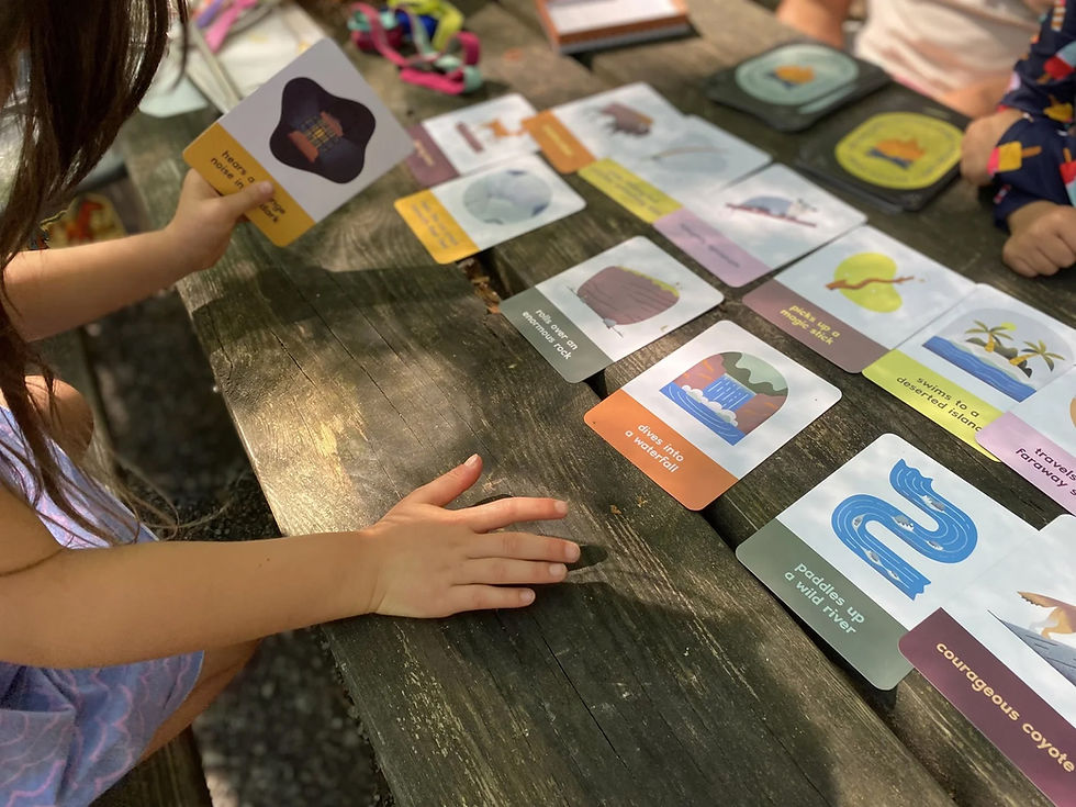 Campfire Stories Deck-For Kids! Storytelling Games to Ignite Imagination