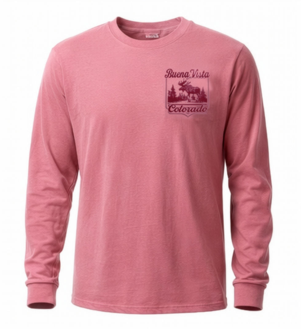 Buena Vista Colorado Moose Long Sleeved T-Shirt front