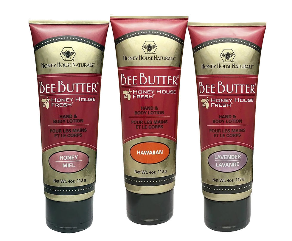 Bee Butter Hand & Body Lotions by Honey House Naturals