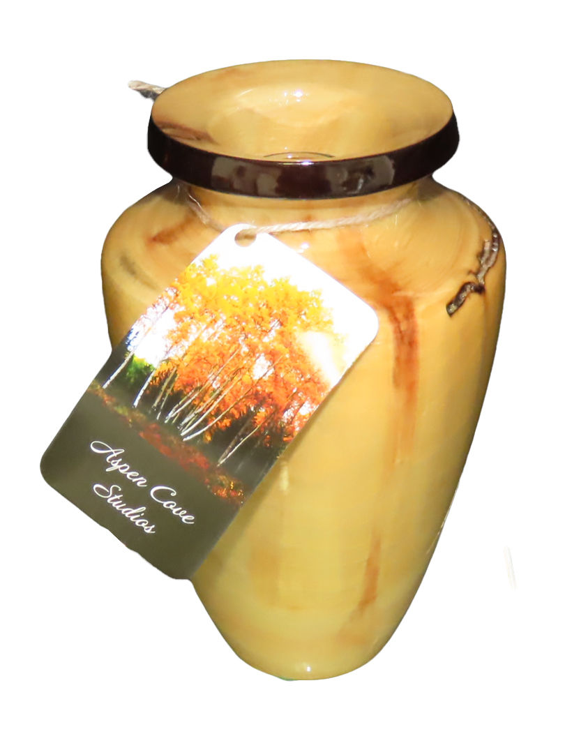 Thumbnail: 7" Aspen Vase Turned in Colorado
