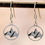 Thumbnail: "I Must Go" Silver Mountain Earrings