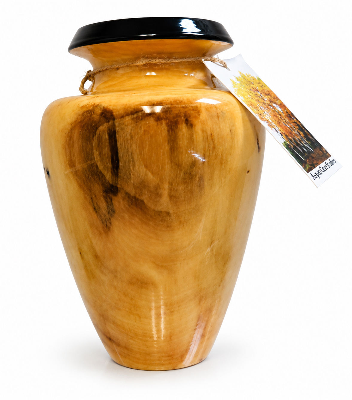 7" Aspen Vase Turned in Colorado