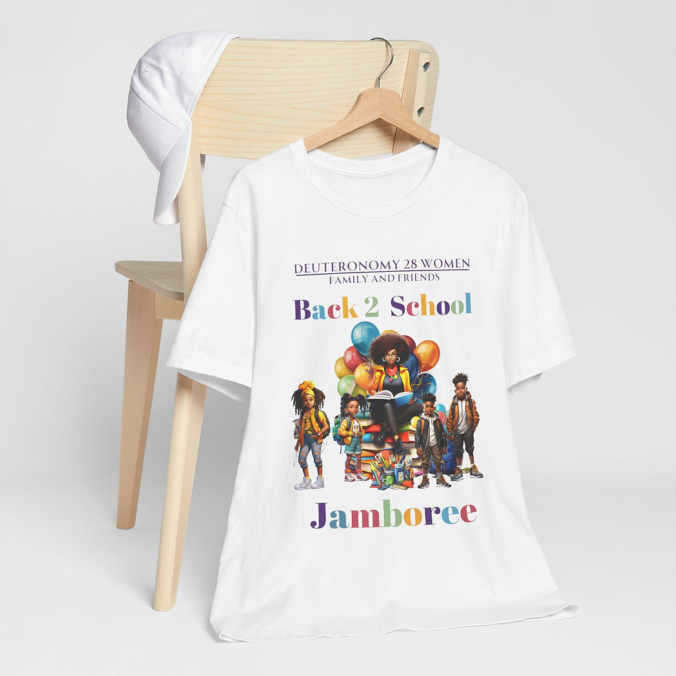 Thumbnail: D28W Back to School Jamboree Tee- Unisex Jersey Short Sleeve Tee