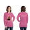 Thumbnail: Women's Garment-dyed Long Sleeve T-Shirt- Youth On Fire For Jesus Christ