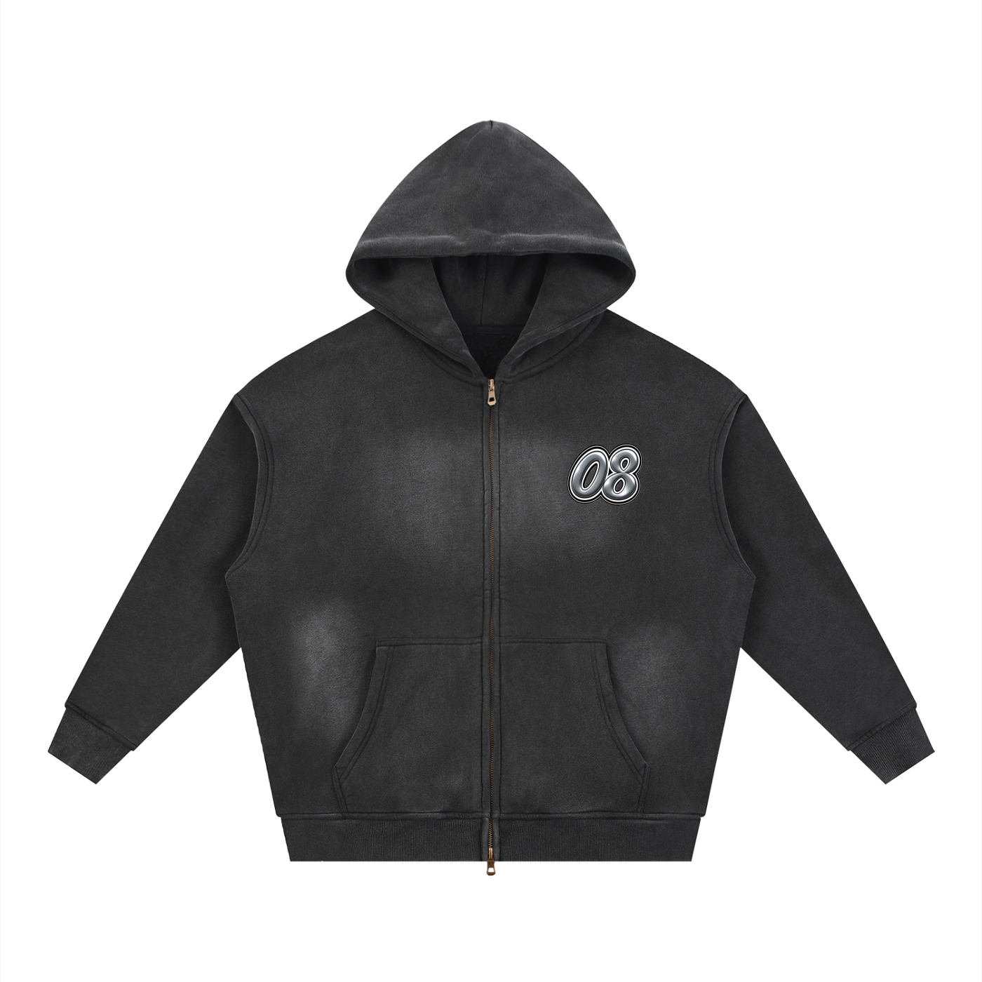 Bae Pop Sunny Lemon Drop Zip Hoodie